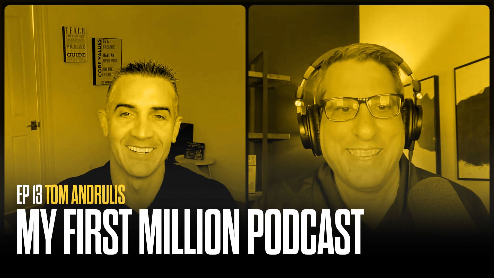 Tom Andrulis, My First Million podcast