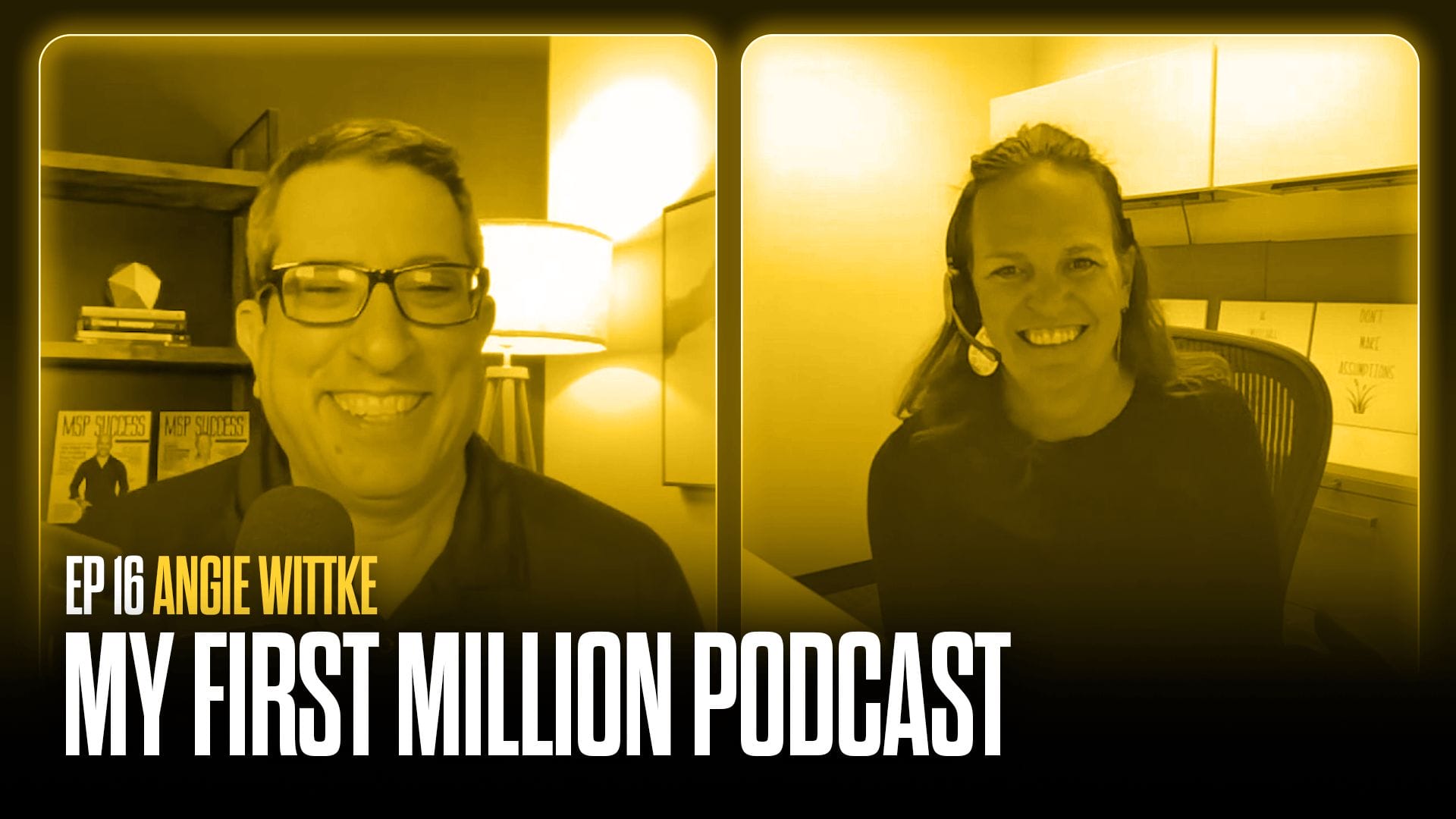 Angie Wittke, My First Million podcast
